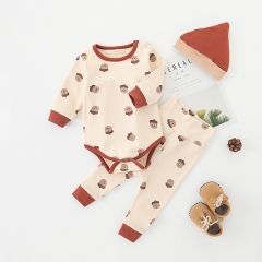 hazelnut romper sets