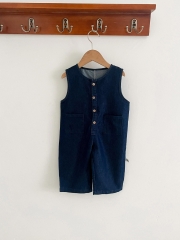 2023 New Arrival Infant Baby Unisex Cowboy Romper Long Pant Wholesale