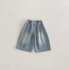 2026 Spring and Autumn New Arrival Baby Kids Girls Denim Pants Wholesale