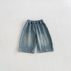 2026 Spring and Autumn New Arrival Baby Kids Girls Loose Denim Jeans Wholesale